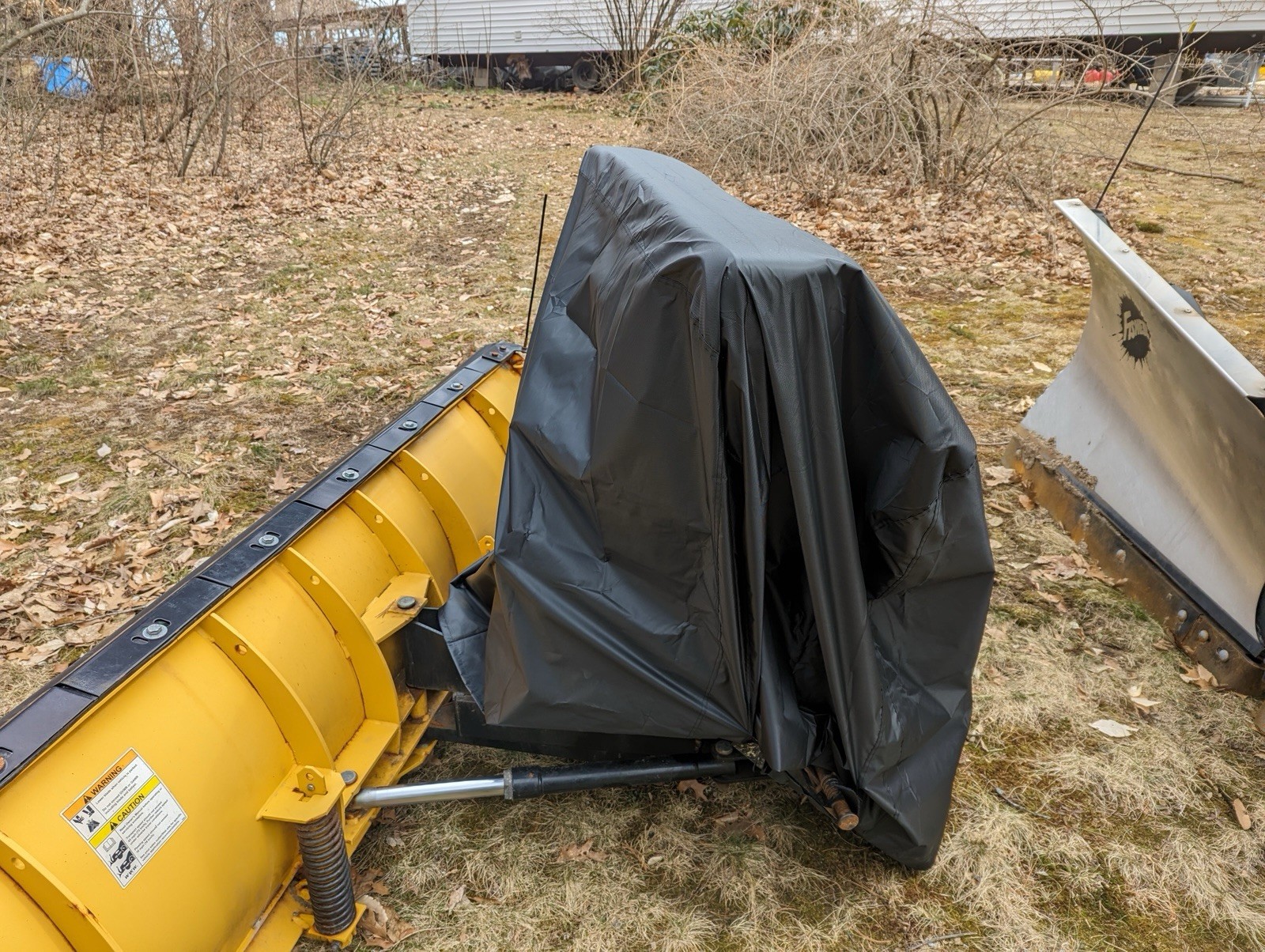 Plow Hydraulics Cover - Straps to Mounting Pins - Universal Fit - Free Shipping