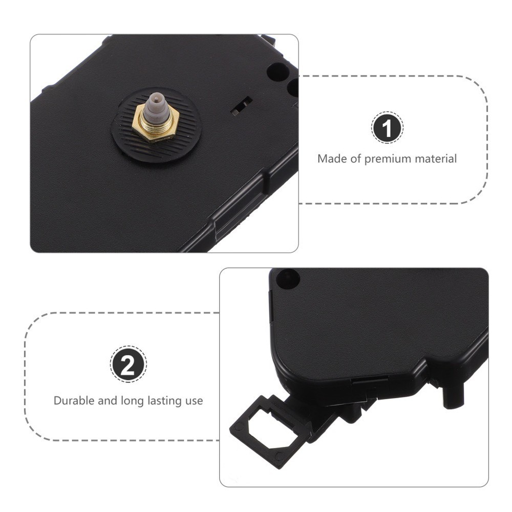 Quartz Clock Movement Battery Operated Replacement Clock Motor DIY Kit Set
