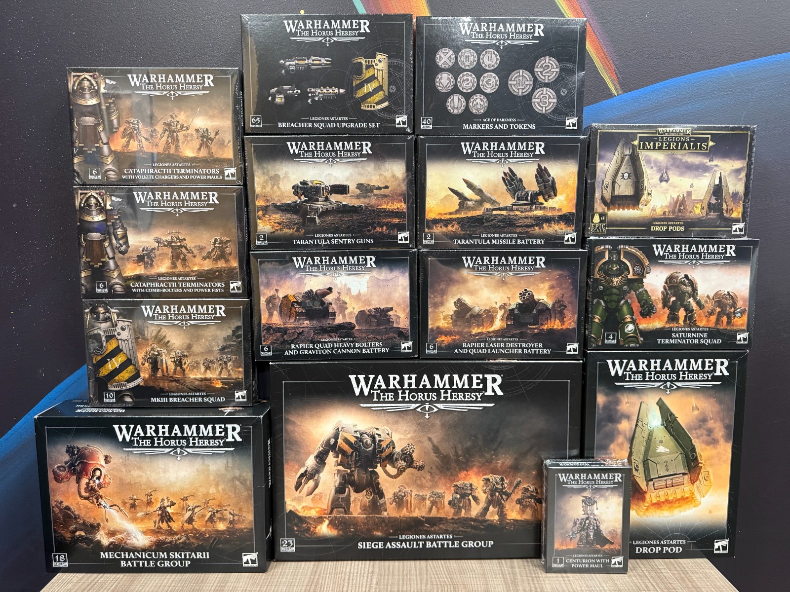 *NIB* Warhammer Horus Heresy—Many sets, mostly Legiones Astartes—sold separately