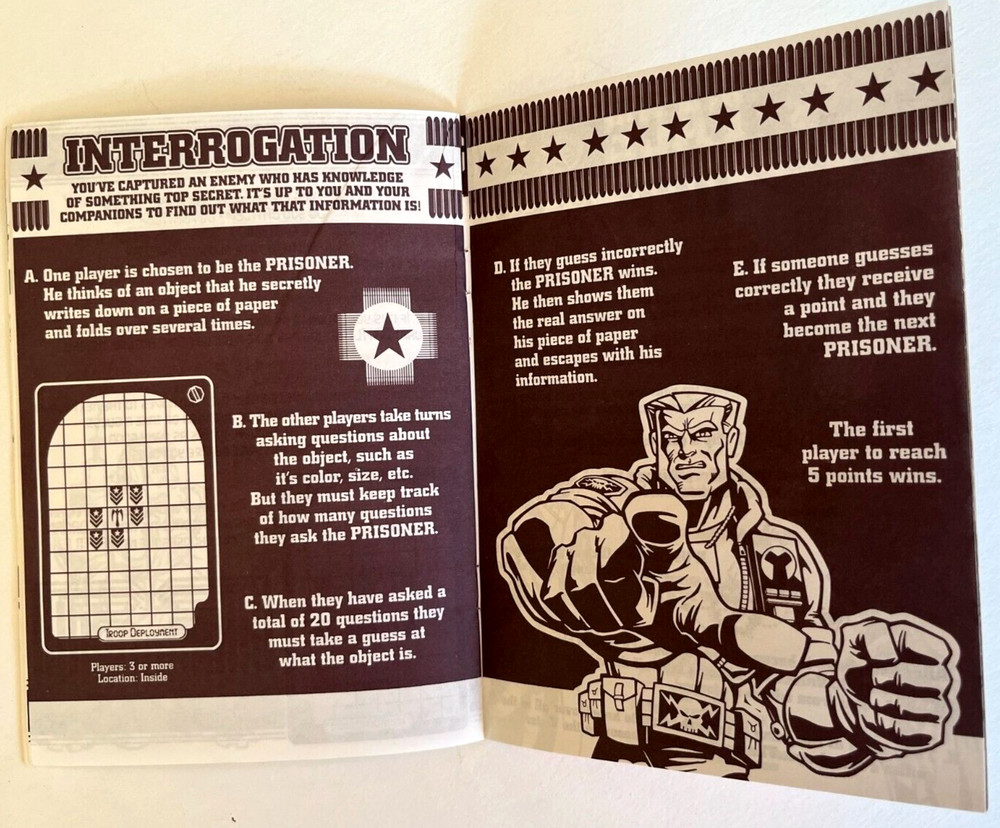SMALL SOLDIERS MISSION OBJECTIVES: Booklet