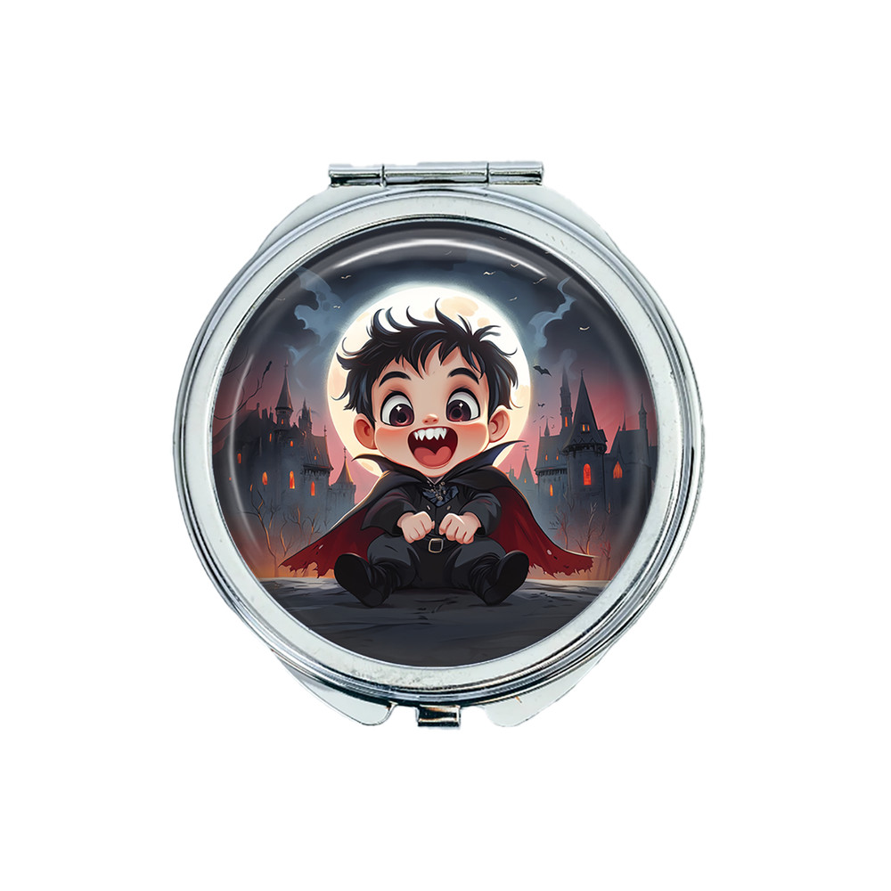 1 Halloween Design 9 Portable Makeup Compact Double Magnifying Mirror