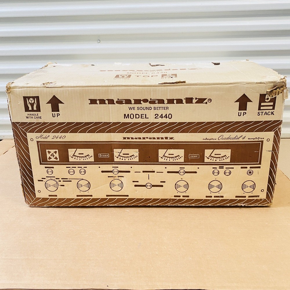 Marantz Model 2440 Adapter Quadradial 4 Amplifier  Original Box - Mint Condition
