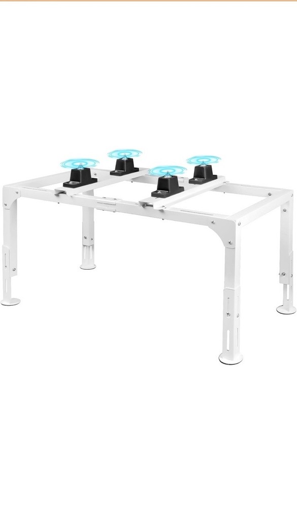 Mini Split Ground Stand Adjustable Anti-Vibration Mini Split Stand W 400LBS Load