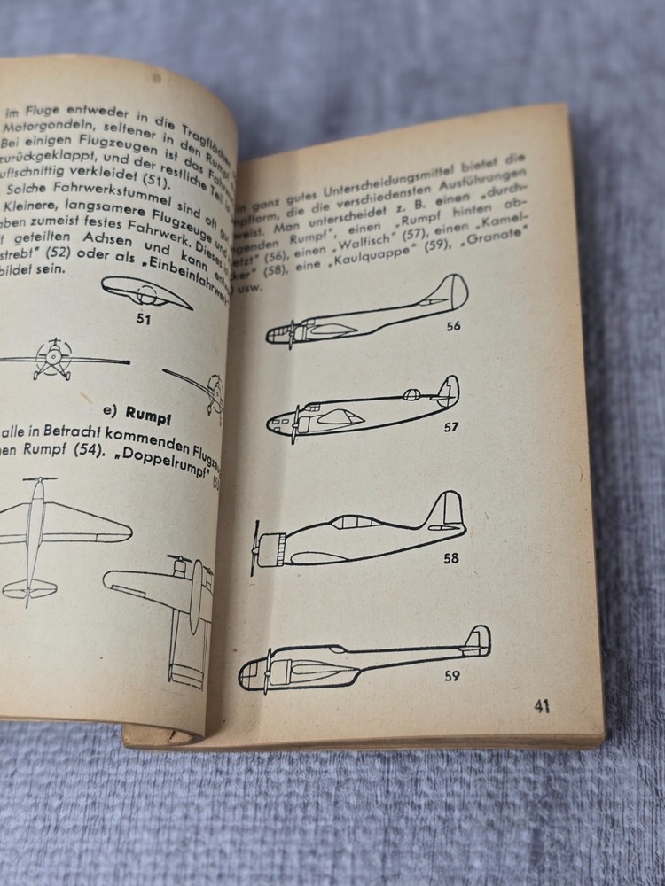 WW2 German Aircraft Identification Manual - Missing Cover 1943