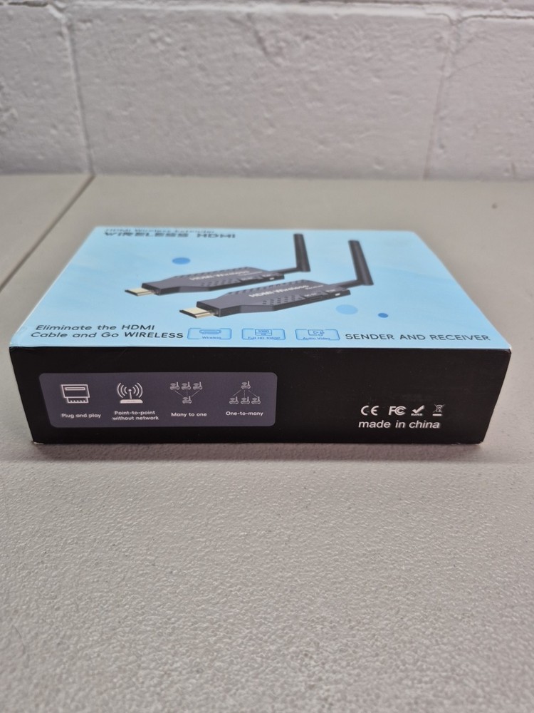 Wireless HDMI Extender Video Transmitter Receiver 150 M New