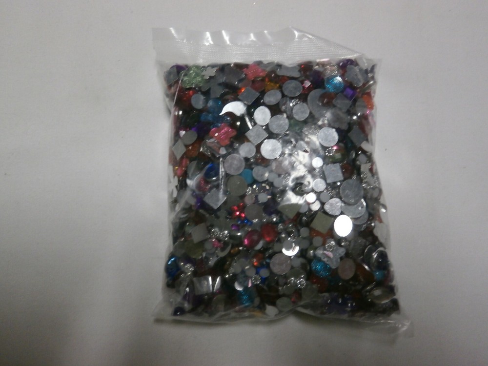Faceted Gemstone Assortment, 1/2lb Bag