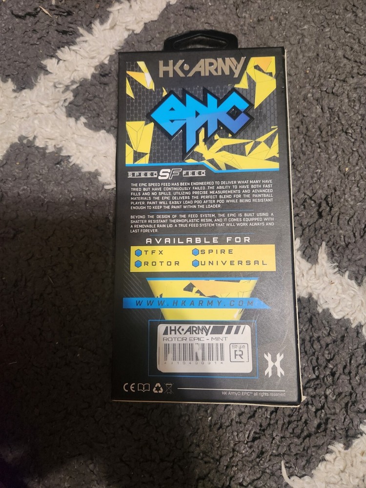 NEW HK Army Epic Rotor Speed Feed