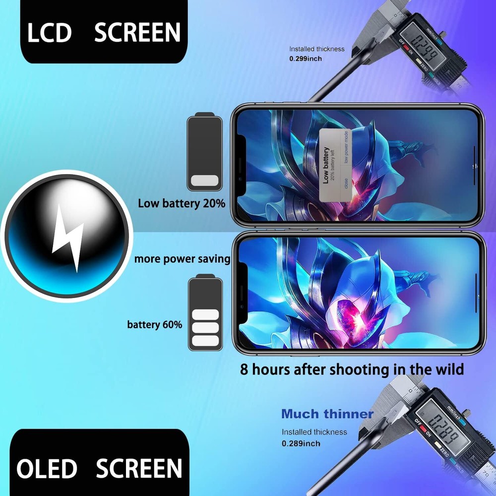 For iPhone X Quality Premium OLED Screen Display Digitizer Replacement Kit US