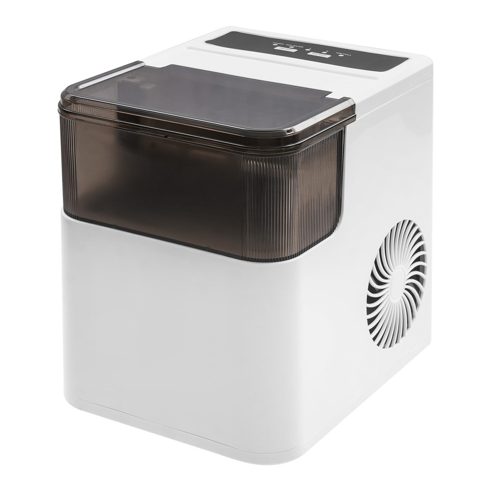 Countertop Ice Maker, Ice Maker, 165W Electric Ice Maker (Two-Size Ice Cube)