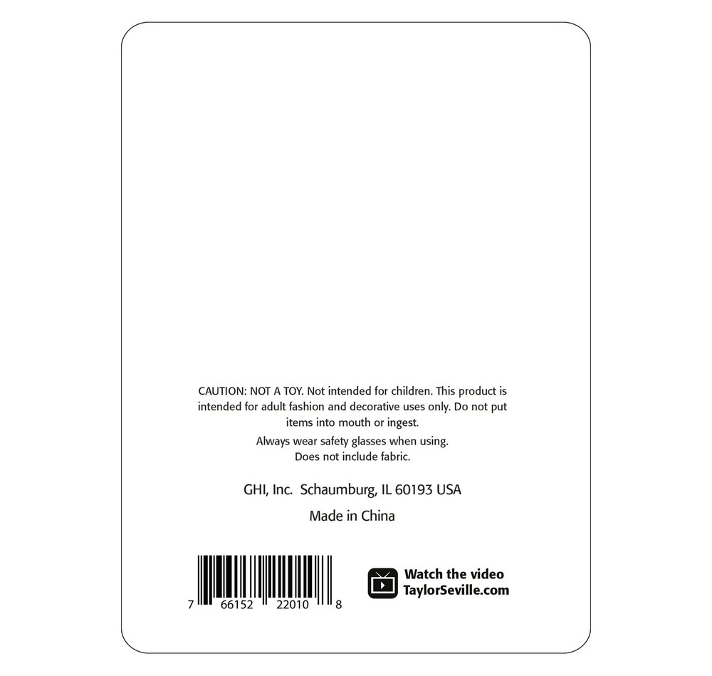 Taylor Seville Magic Flat Head Patchwork Extra Long Fine .5 100PCS