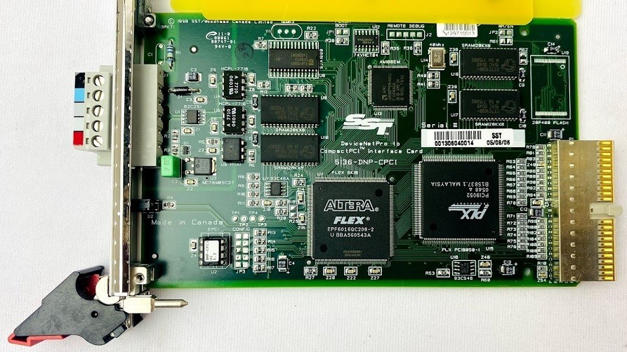 SST 5136-DNP-CPCI DeviceNet CompactPCI Interface Card