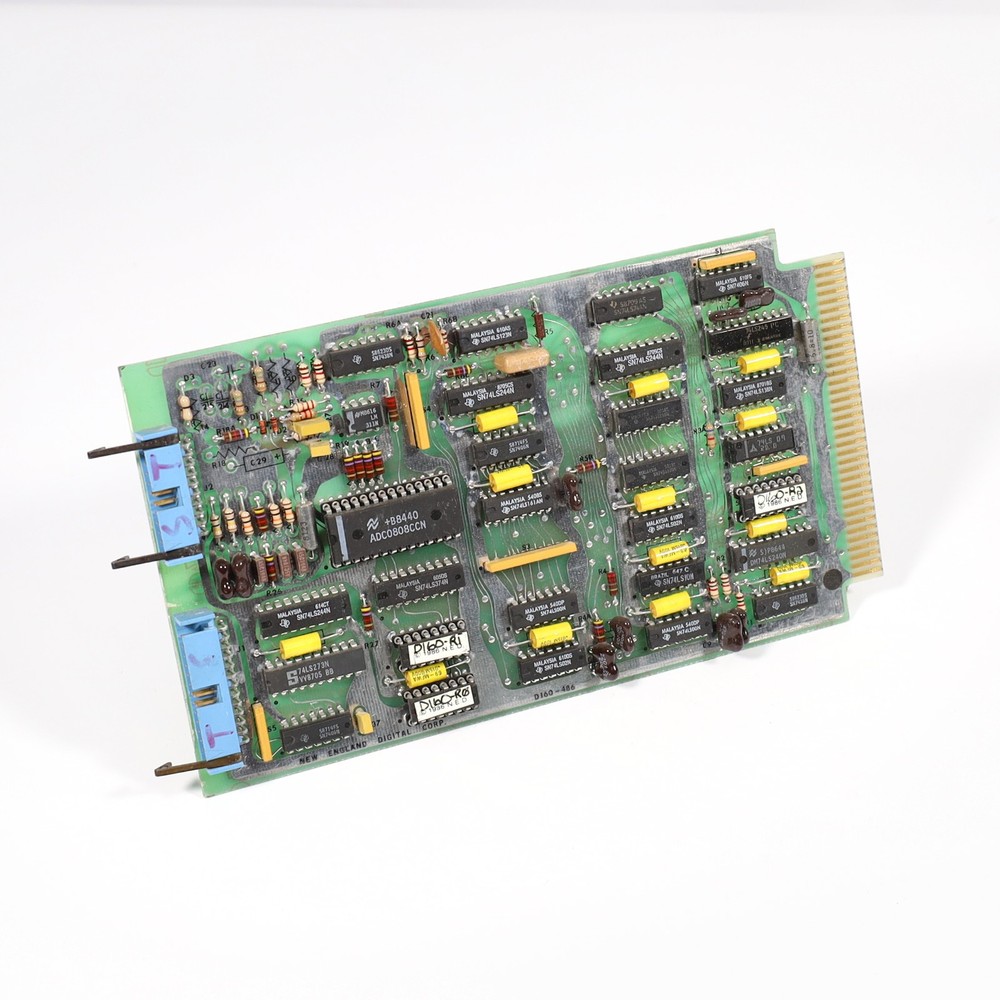 New England Digital Synclavier D160-486 Computer Bin Card