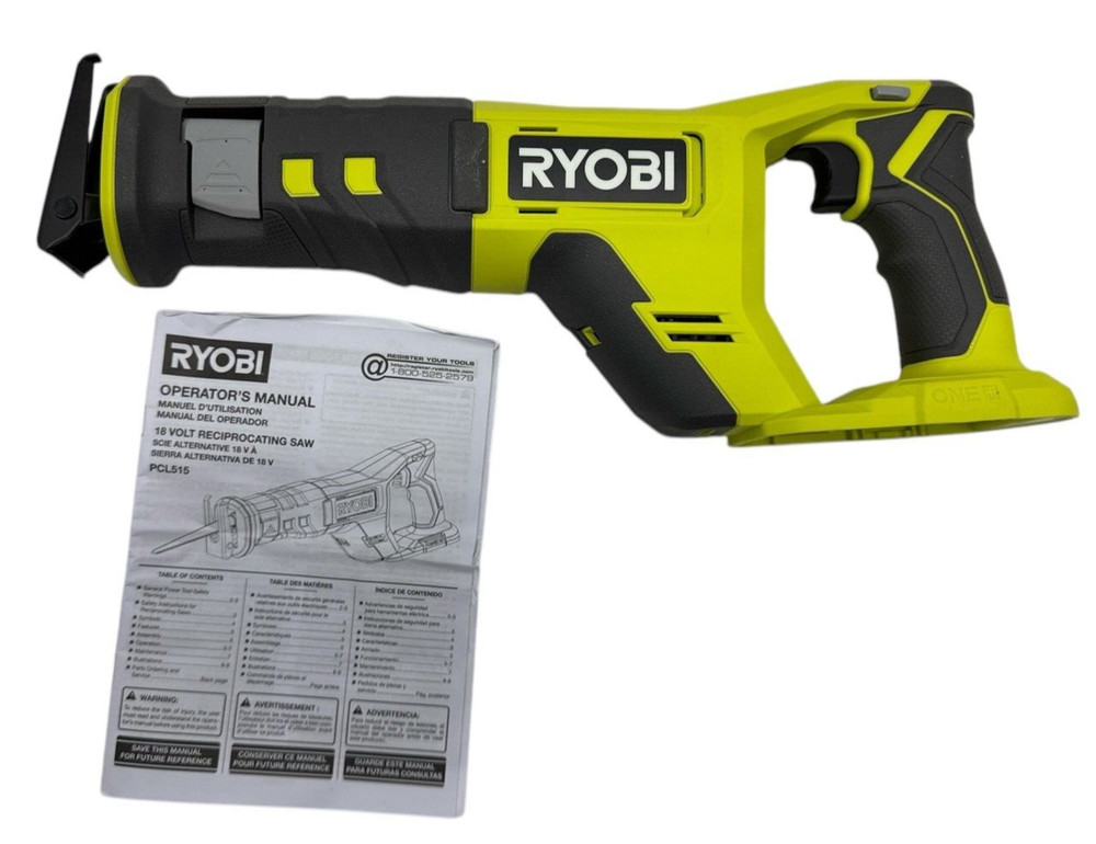 Ryobi ONE+ 18V Reciprocating Saw PCL515B Tool Only (OB)