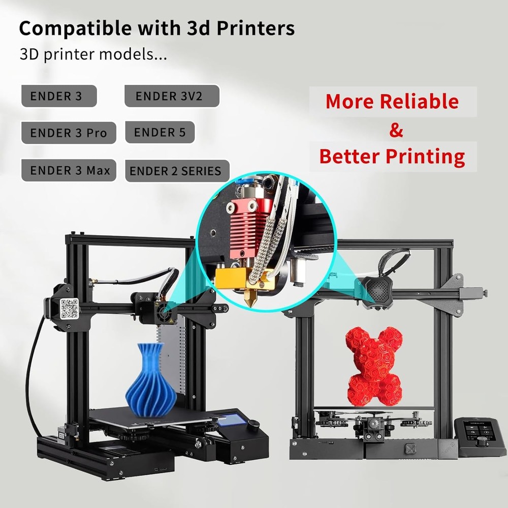 Ender 3 Hotend Upgrade: M3 Stud Thermistor,Fast Replaced, Compatible for Crealit