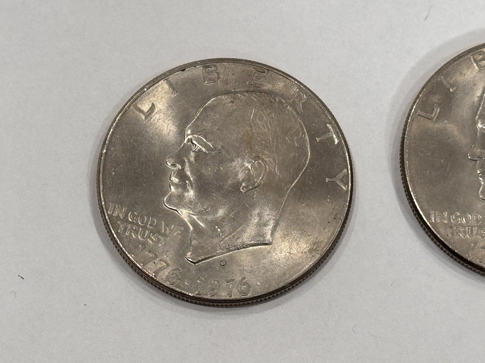 (12) Eisenhower Bi-Centennial Dollar 1 ONE DOLLAR