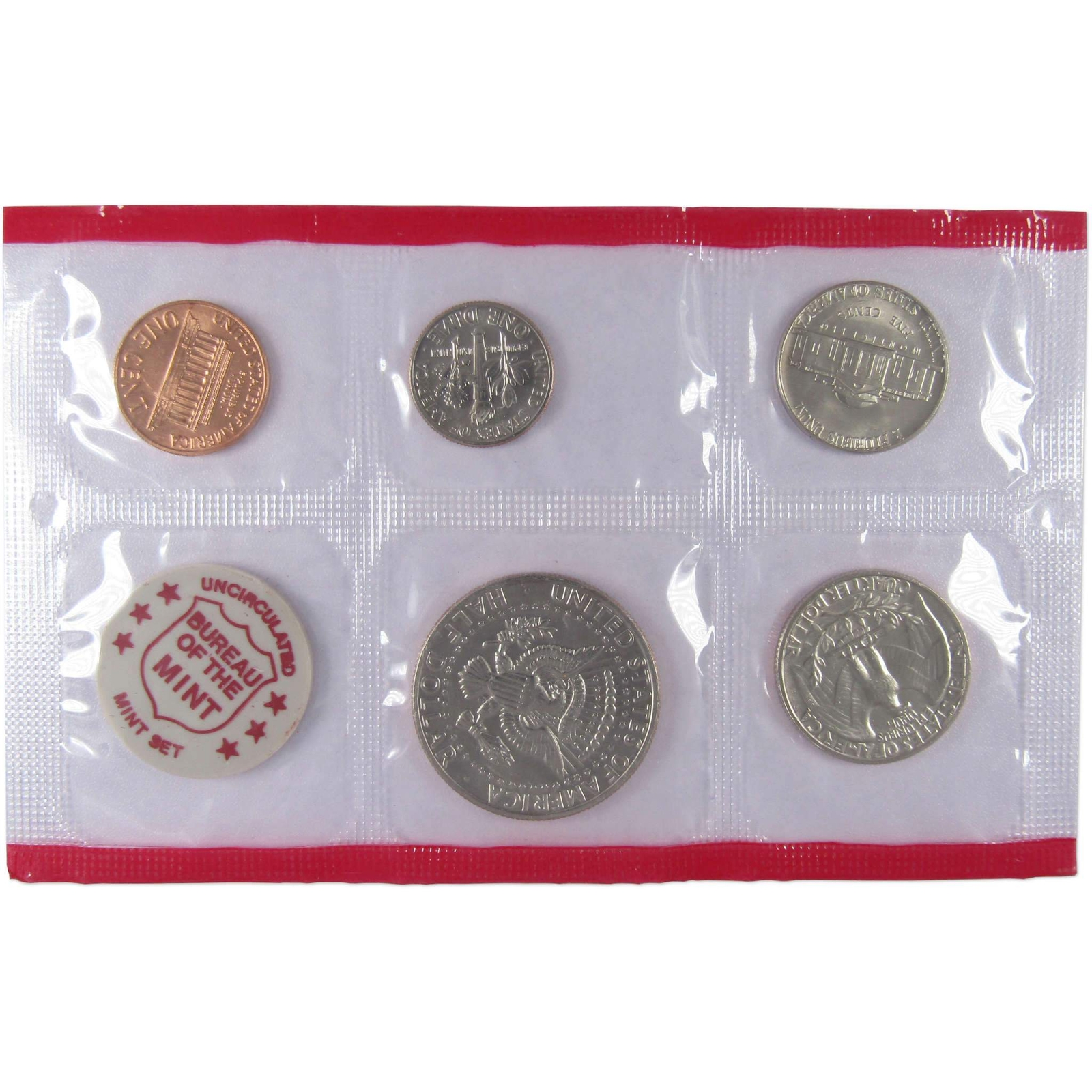 1972 Uncirculated Coin Set U.S Mint Original Government Packaging OGP