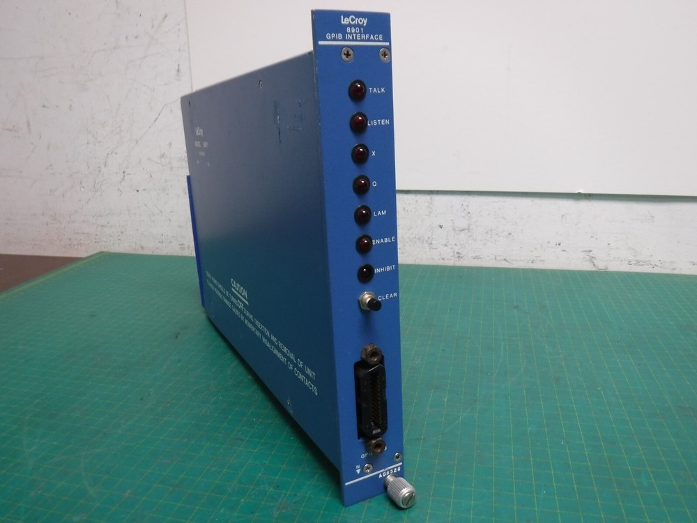 LeCroy 8901 GPIB interface CAMAC Plug-In Module