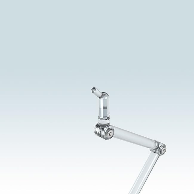 Elegant 3-Piece Translucent Display Stand Set for Figures & Models - Adjustable