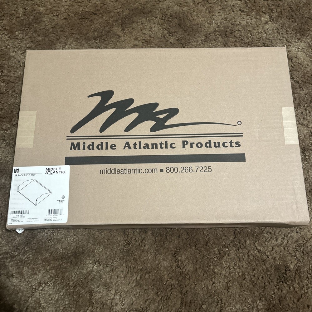 Middle Atlantic - U1 universal Rack Shelf Isp 11dp