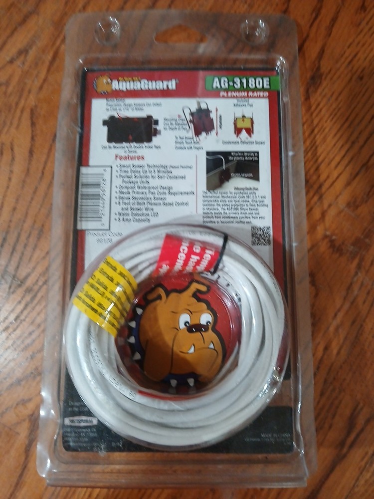 Rectorseal AquaGuard AG-3180E Micro Pan Sensor + Bonus Secondary Sensor