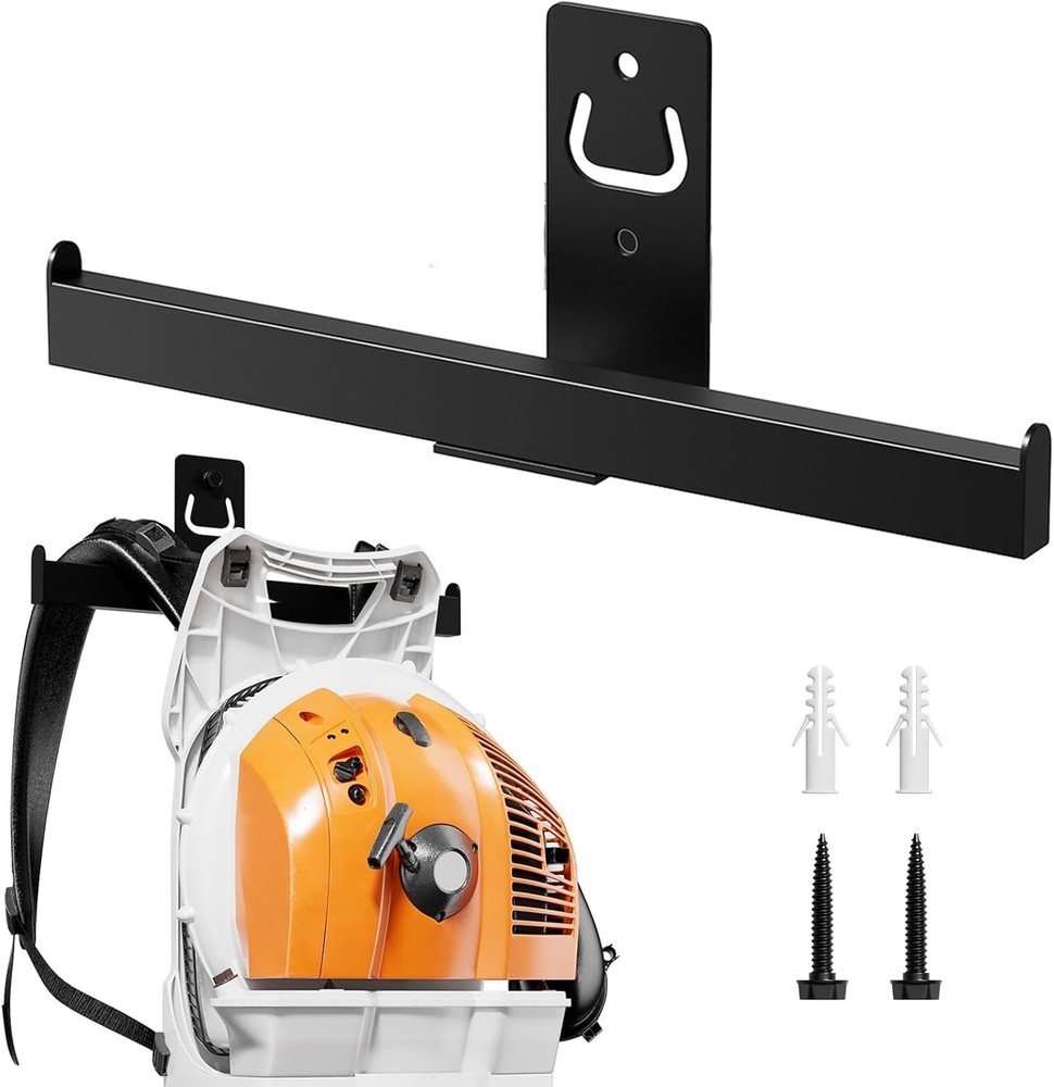 Backpack Leaf Blower Hanger, Backpack Sprayer Wall Mount,Heary Duty Chainsaw Blo