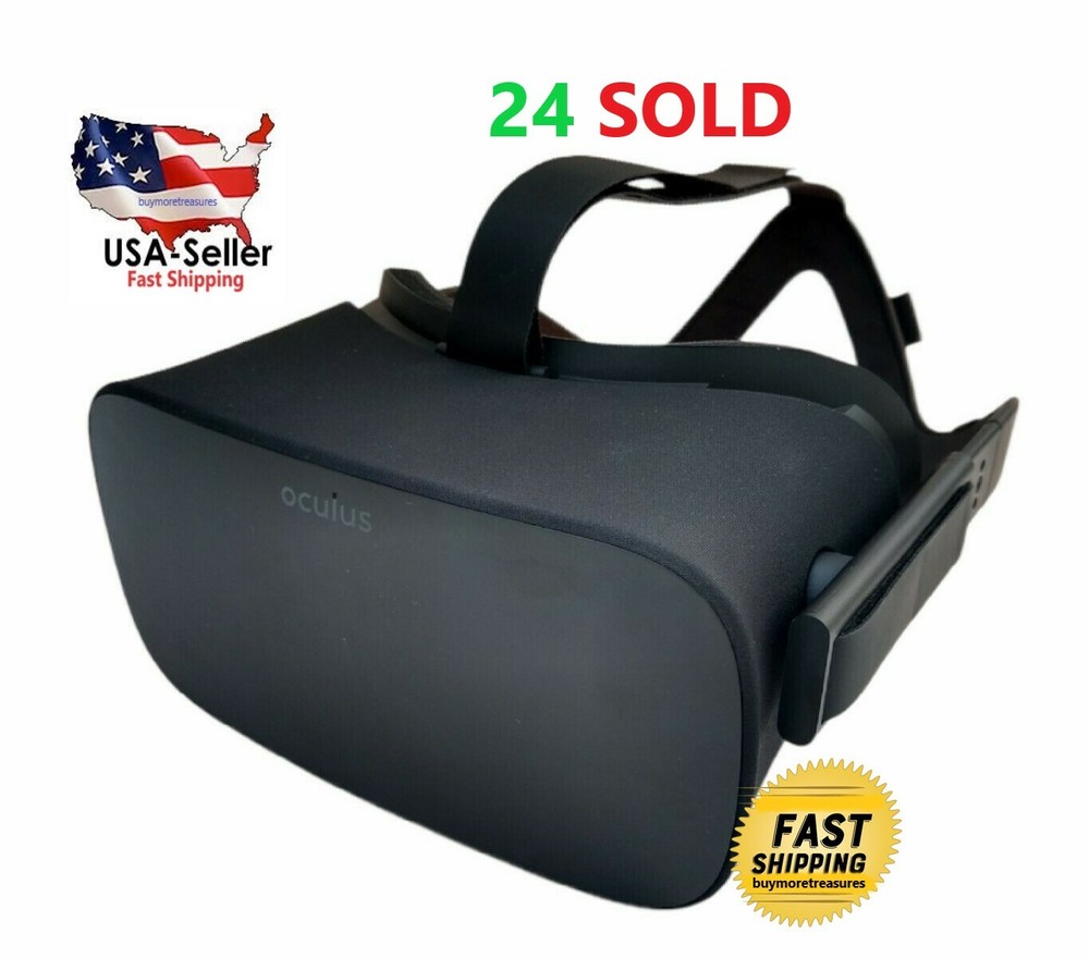 Rift CV-1 Headset Only Meta Oculus Tested Good Working Condition Without Cable *
