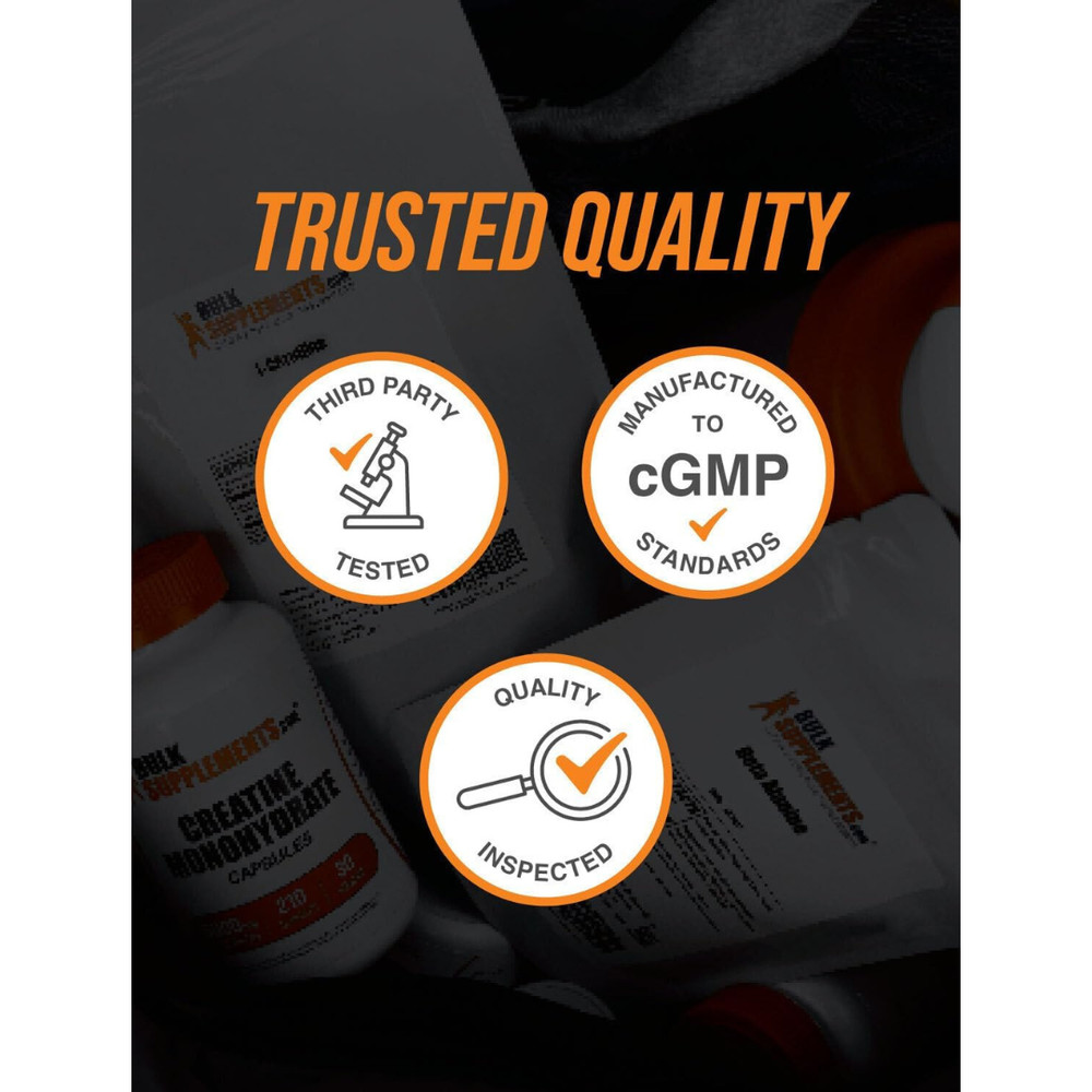 BulkSupplements Creatine Monohydrate (Micronized) Powder - 5g per Serving -