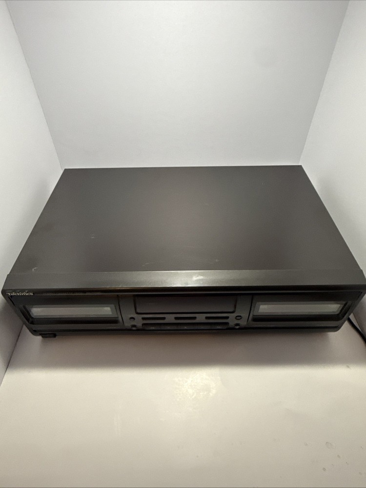 Technics RS-TR180 Stereo Cassette Deck Untested With Cassette/Powers On