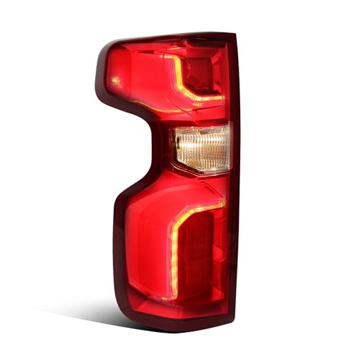 LED Tail Light Compatible with 2019-2025 Chevy Silverado LED Left Driver Side