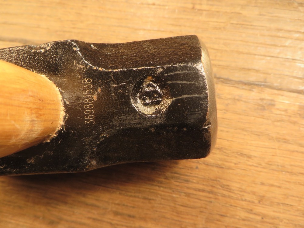 Clean 3 Pound Sledge Hammer - 15 1/2" Long - VGC