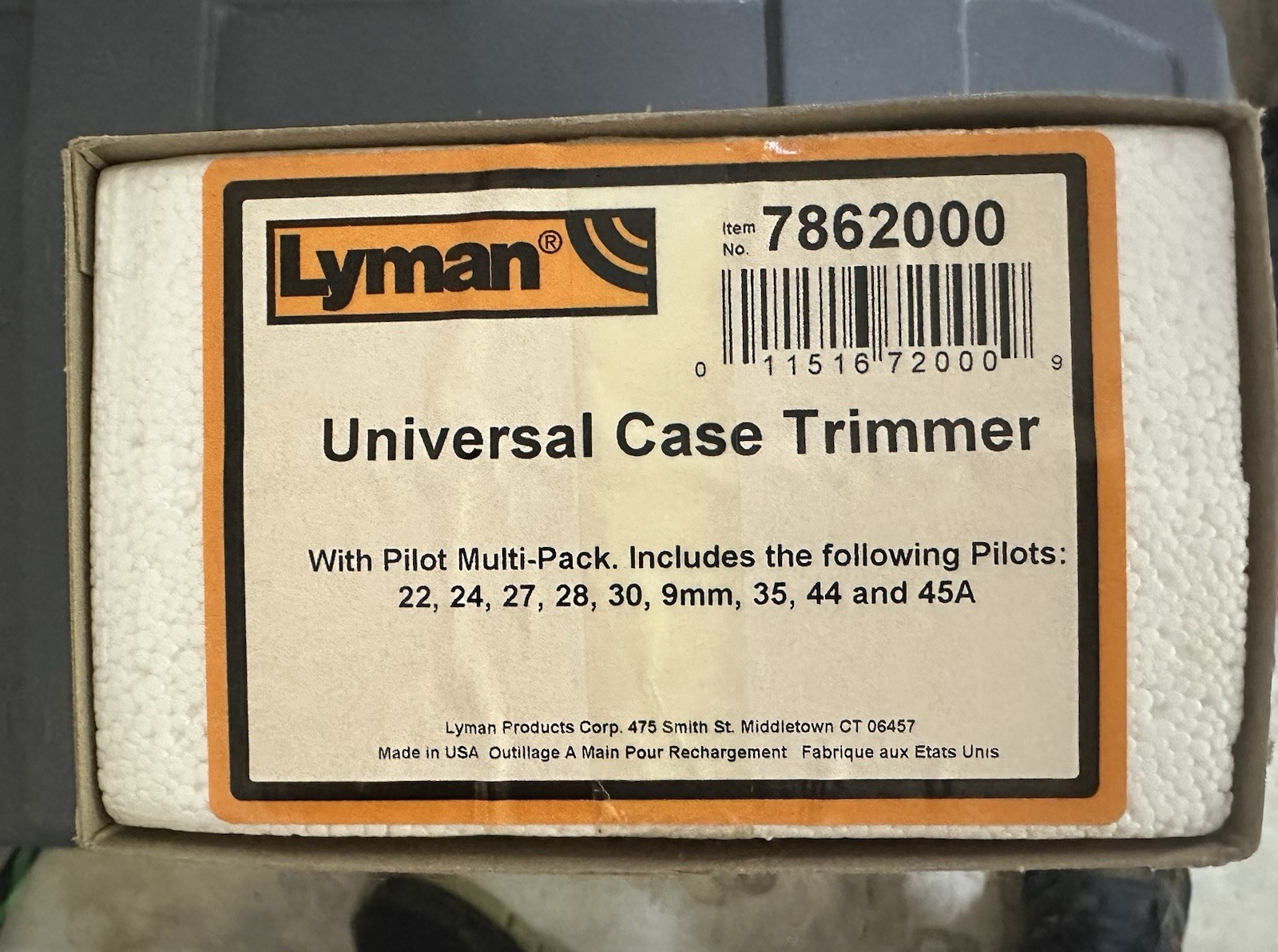 Lyman 7862000 Universal Case Trimmer