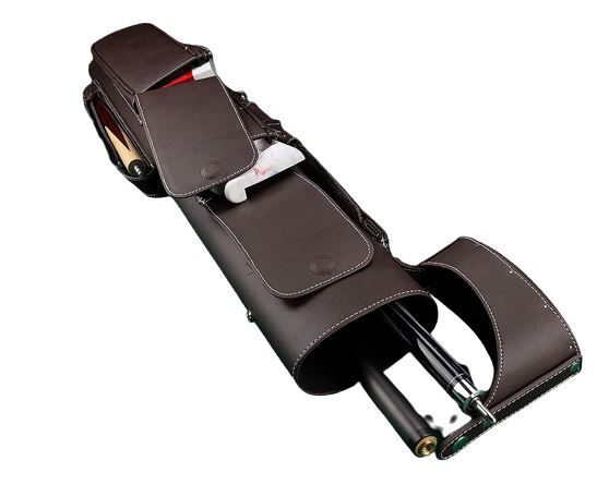Katana KATC03 2x4 Hard Pool Cue Case - Chestnut
