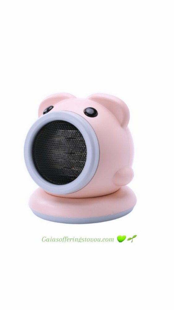 Space Heater (Pink and Grey Oscillating Bear Space Heater ) 🐻🧸