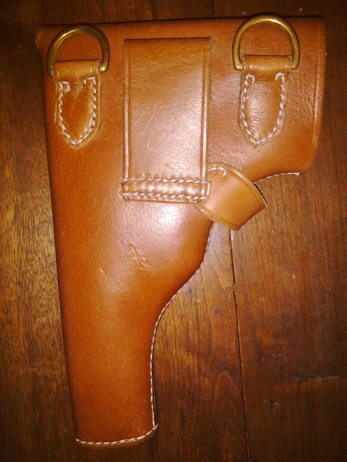 British Holster for Sam Browne Belt .45 Auto M1911 Leather