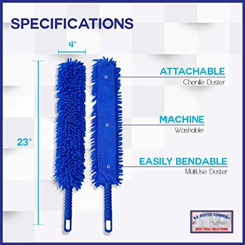 U.S. Duster Company Triple Action High Reach Dusting Kit | Webster Cobweb
