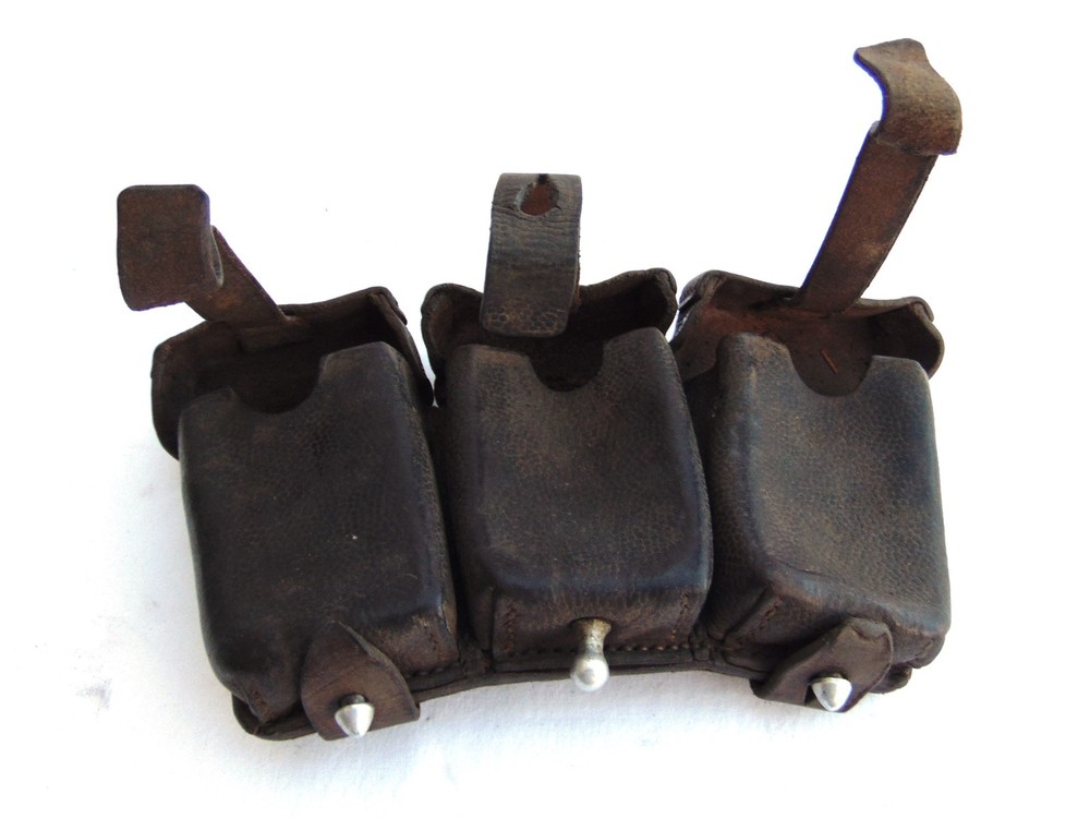 WWII German K98 Ammo Pouch by Marked and dated 1938.