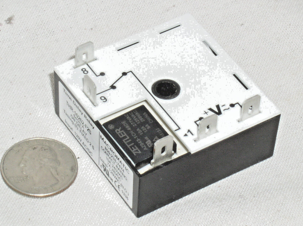 MACROMATIC THR-10262-F2S FIXED 2 SECOND TIME DELAY ISOLATED RELAY TIMER 10A 240V