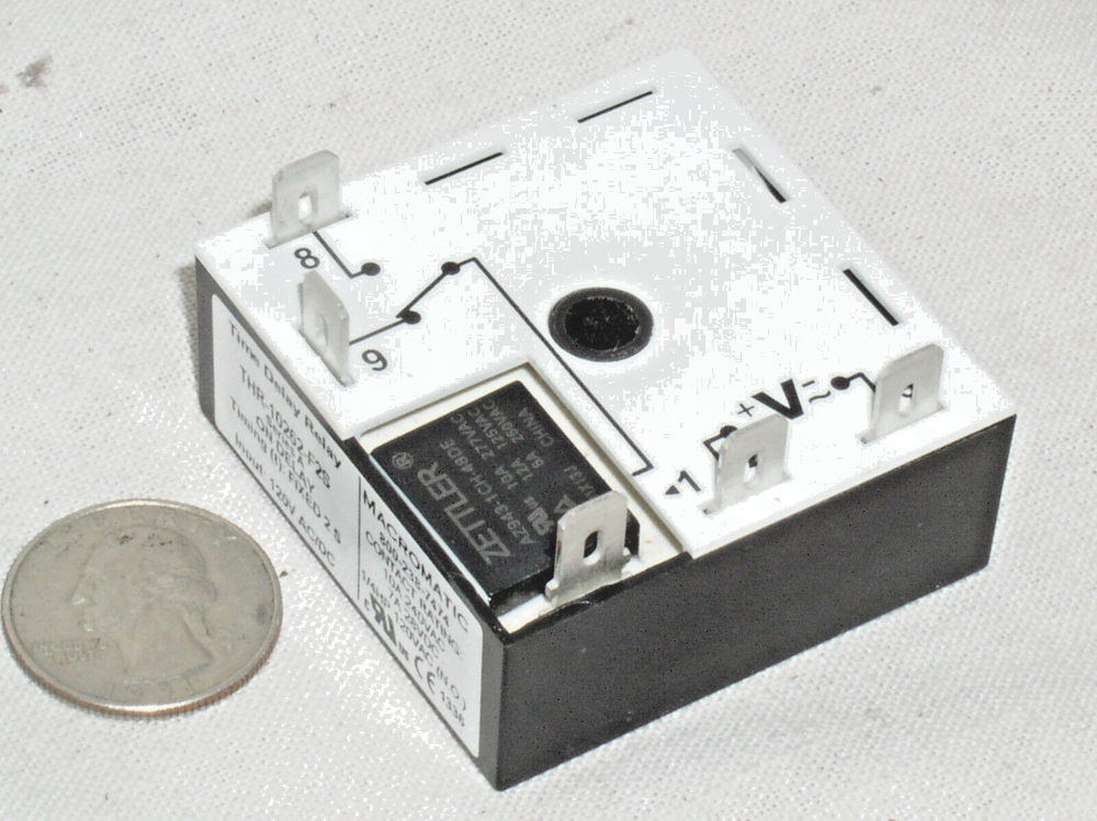 MACROMATIC THR-10262-F2S FIXED 2 SECOND TIME DELAY ISOLATED RELAY TIMER 10A 240V