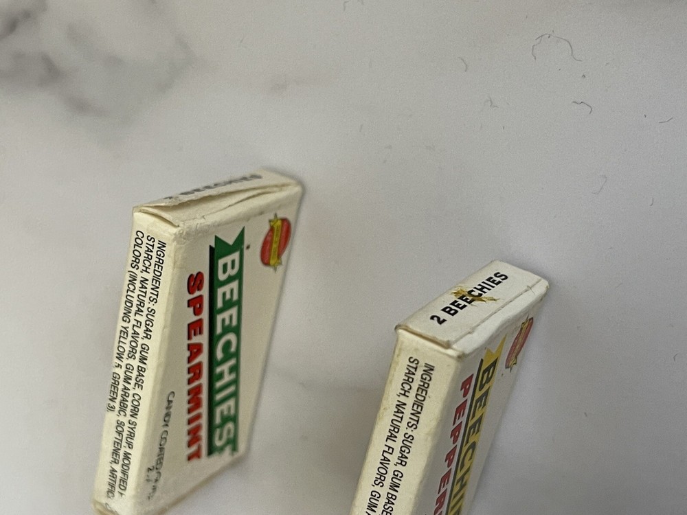 Beechies Gum Package Advertising Unopened