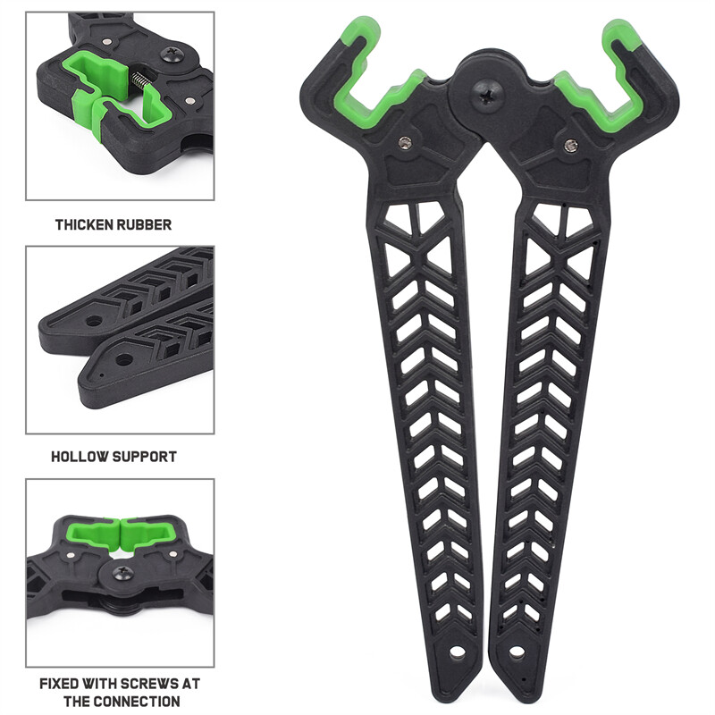 Sturdy Bow Stand for Compound Bows, Universal Lightweight Kickstand Long