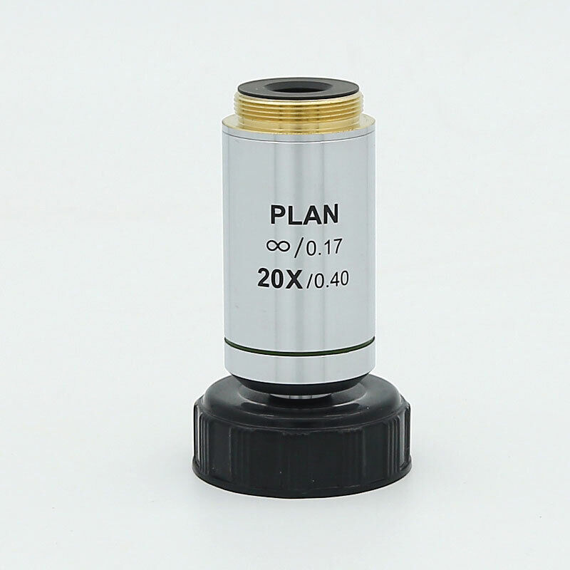 Infinity Plan Objective Lens 4X 10X 20X 40X 60X 100X for Olympus Microscope 1PC