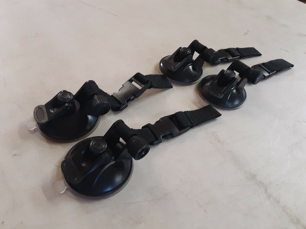 Overton's Suction Cup Lever Tie-Downs, 4-Pack (H2119)