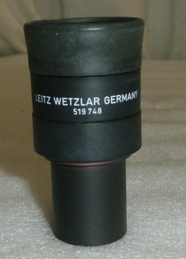 MICROSCOPE EYEPIECE PERIPLAN LEITZ GERMANY 519748 OPTICS