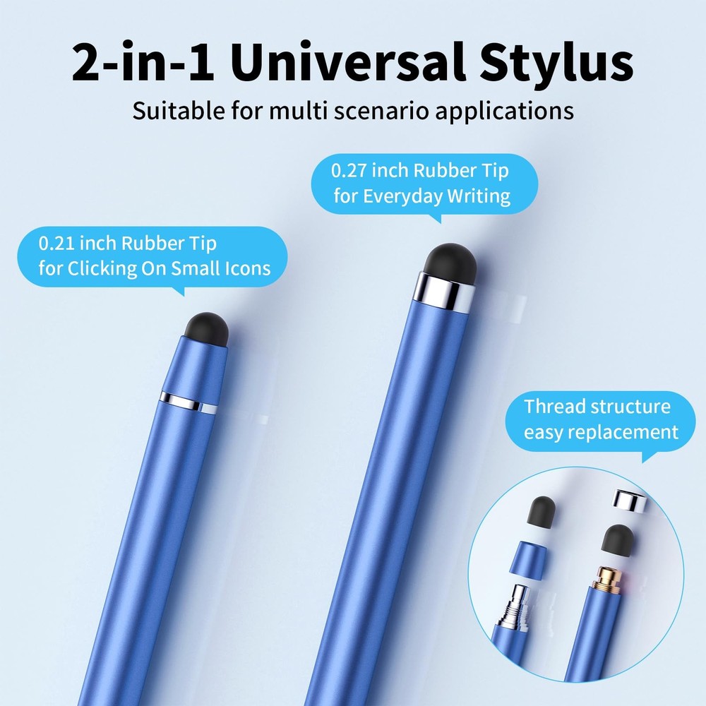 Stylus Pen for Touchscreen,2 in 1 High Precision and Sensitivity Stylus,Stylu...