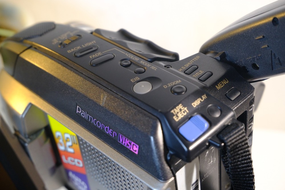 Panasonic Palmcorder VHS-C PV-L678 Video Camera Player UNTESTED