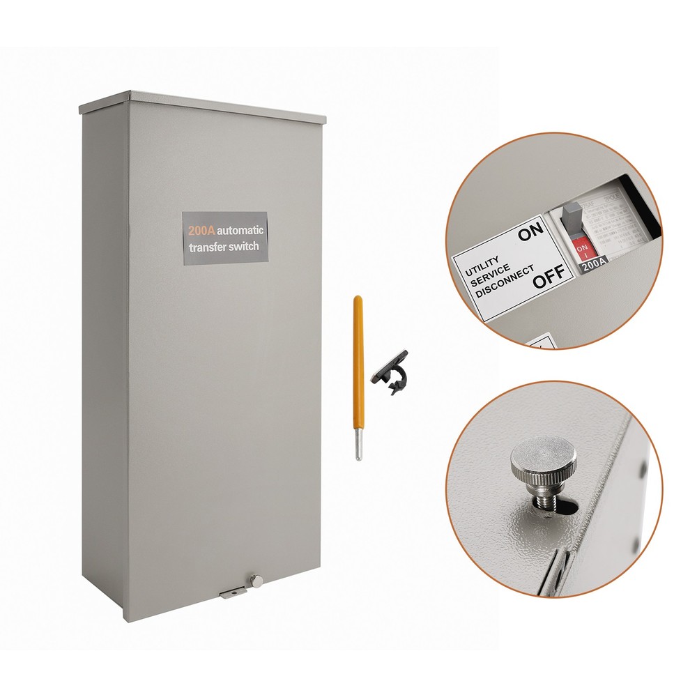 RXSW200A3 200-Amp 120/240-Volt Single-Phase Automatic Transfer Switch