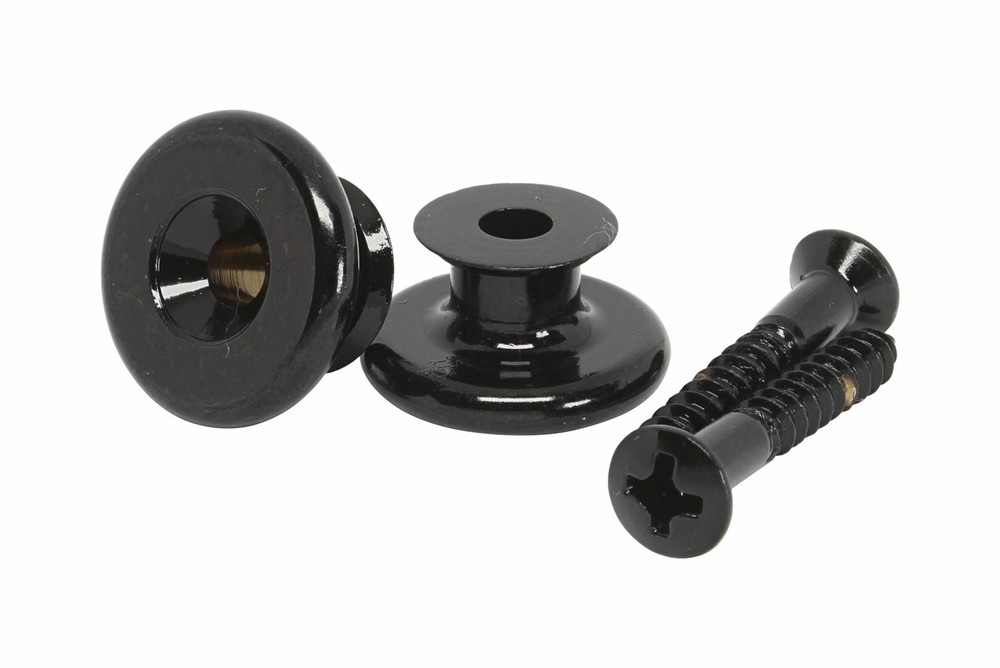 GOTOH EP-B3 Strap Button - Oversized - Set of 2 - Black