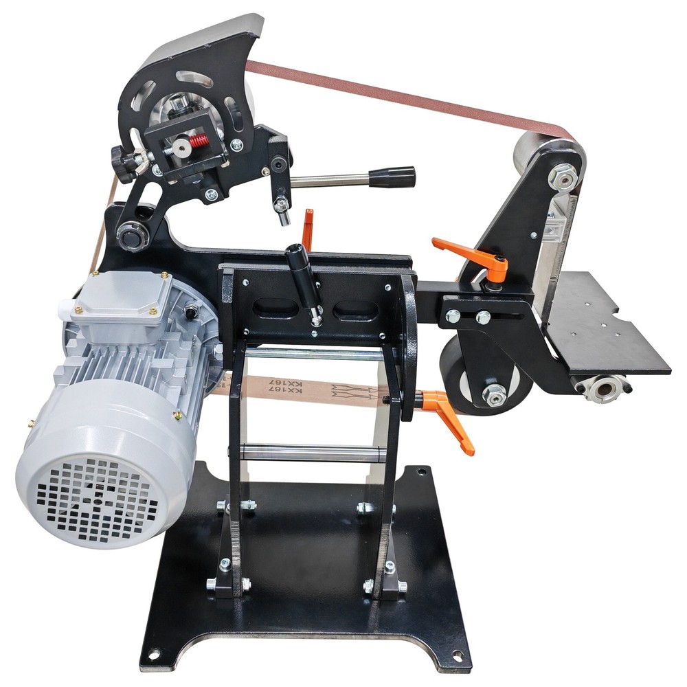 71"x2"220V Variable Frequency Knife Grinder Belt Sander Grinder PolishingMachine