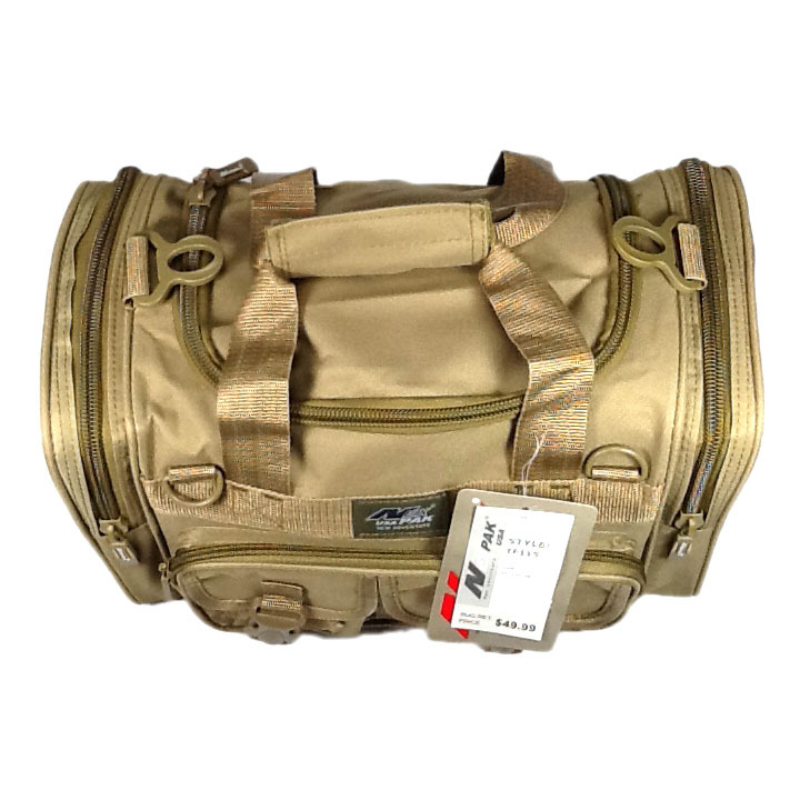 15" 1200cu. in. NexPak Tactical Duffel Range Bag TF115 TAN