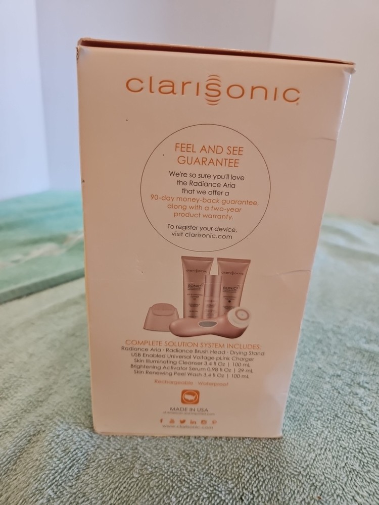 Clarisonic Sonic Radiance Brightening Solution Set NIB!